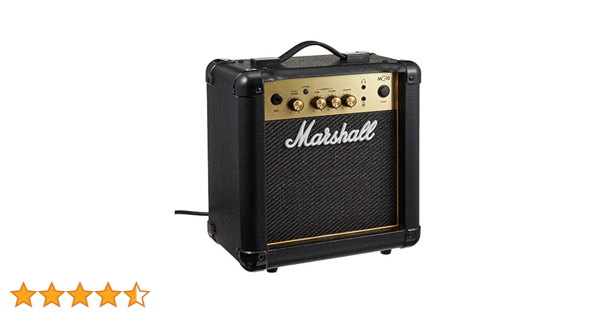 マーシャル　mg10 gold 美品！シールド付き。 Amazon | Marshall MG-Gold シリーズ ギターアンプコンボ MG10